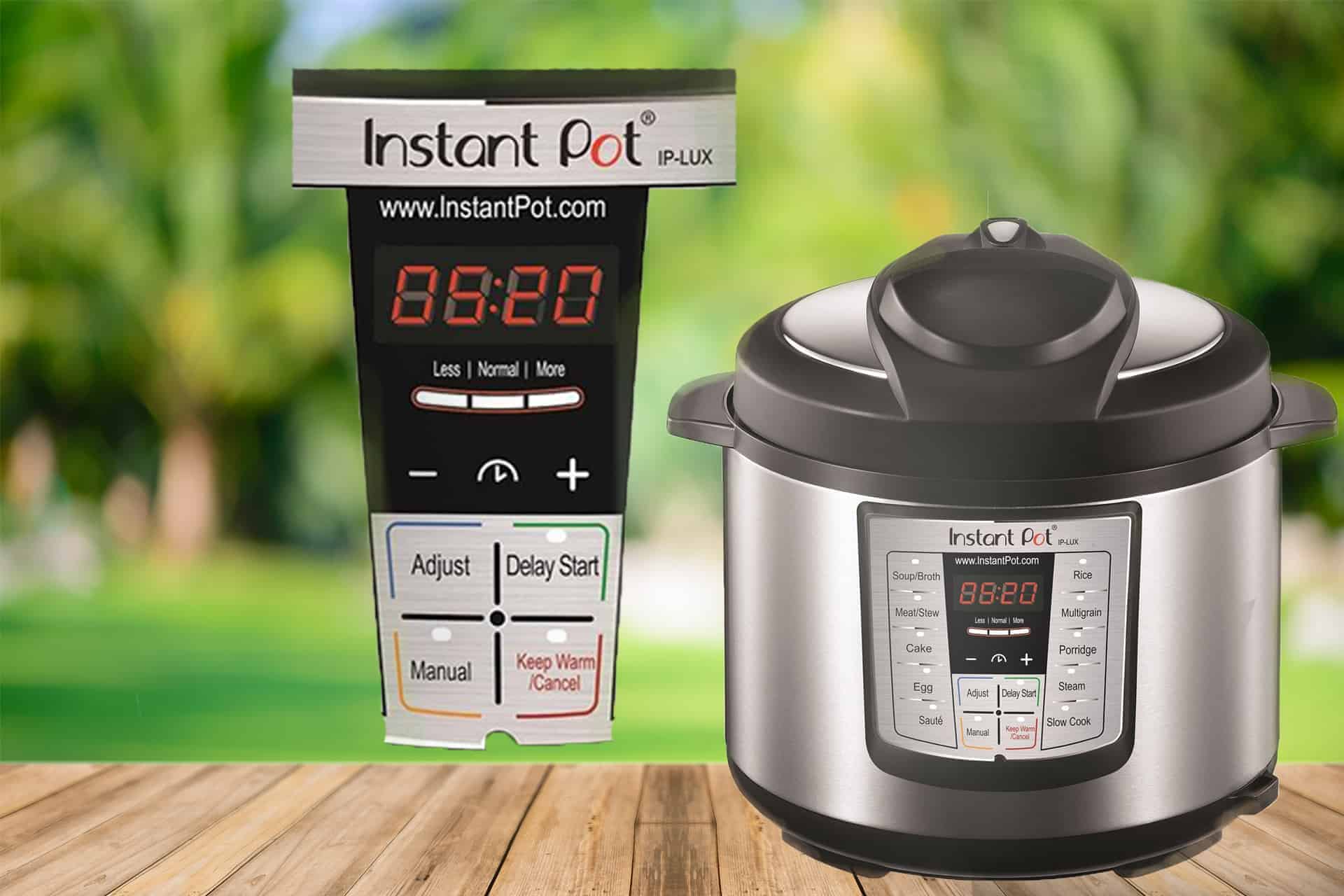 How can you set cooking time of instant pots