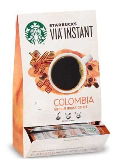 Best for Coffee Shop Fans Starbucks VIA Ready Brew Columbia Coffee