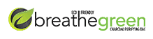 Breathe Green Charcoal logo