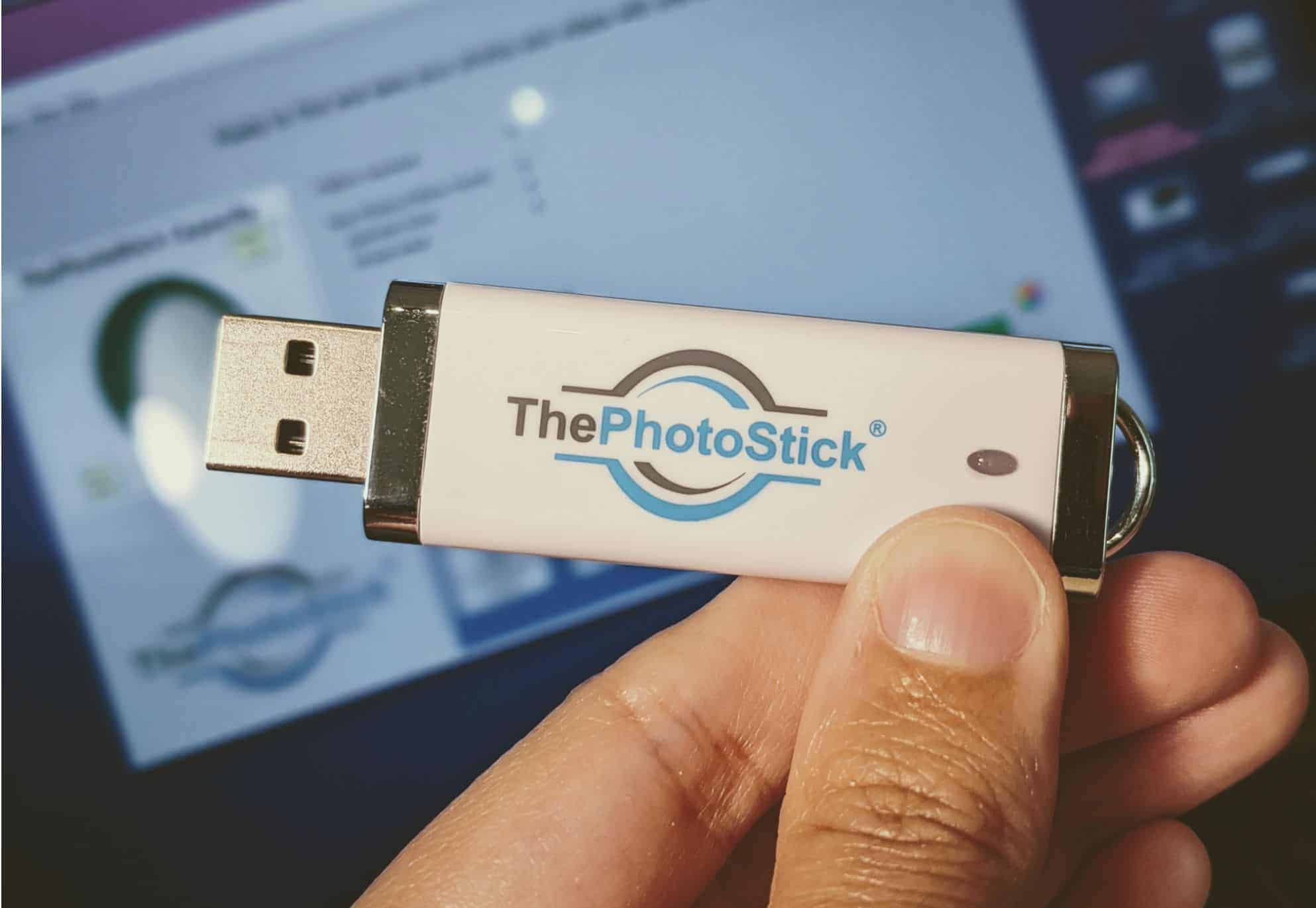  ThePhotoStick 128GB - usb, Easy, One Click Photo and