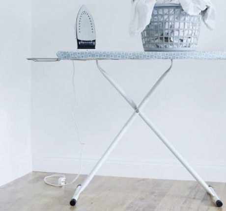 Benefits of Using an Ironing Board - Leg Stability