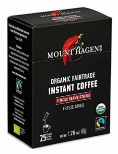 Best Instant Coffee Packets Mount Hagen Organic Instant Regular Coffee