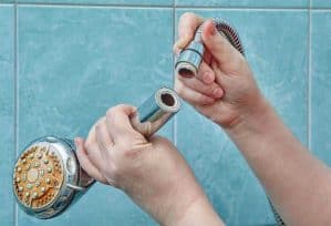 How Big is Your Bathroom - broken nozzel