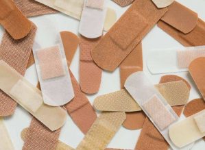 How to Avoid Pinching Your Skin and Eyes - bandage
