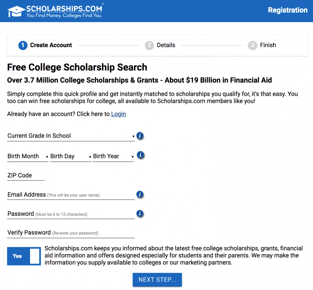 Scholarship Search