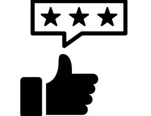 Selection Criteria - Customer ratings