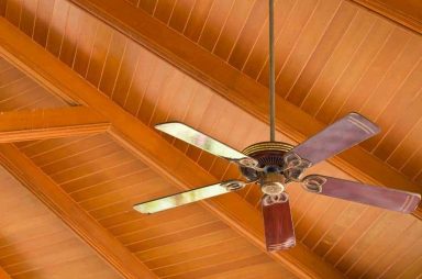 Types of Ceiling Fans - Flush Mount Ceiling Fan
