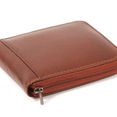 Types of Mens Wallets - Zippered wallets