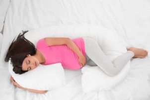Types of Pregnancy Pillows - C shape
